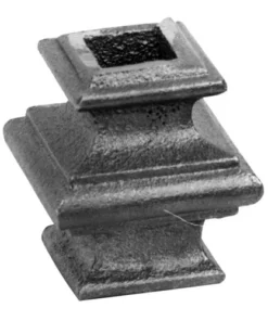 Borchie (fundido) – dim: 40 x 45 mm – furo 12mm