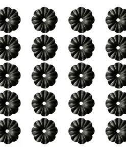 Kit 20 Flor De Ferro Ponta Portão Serralheria 65x3mm